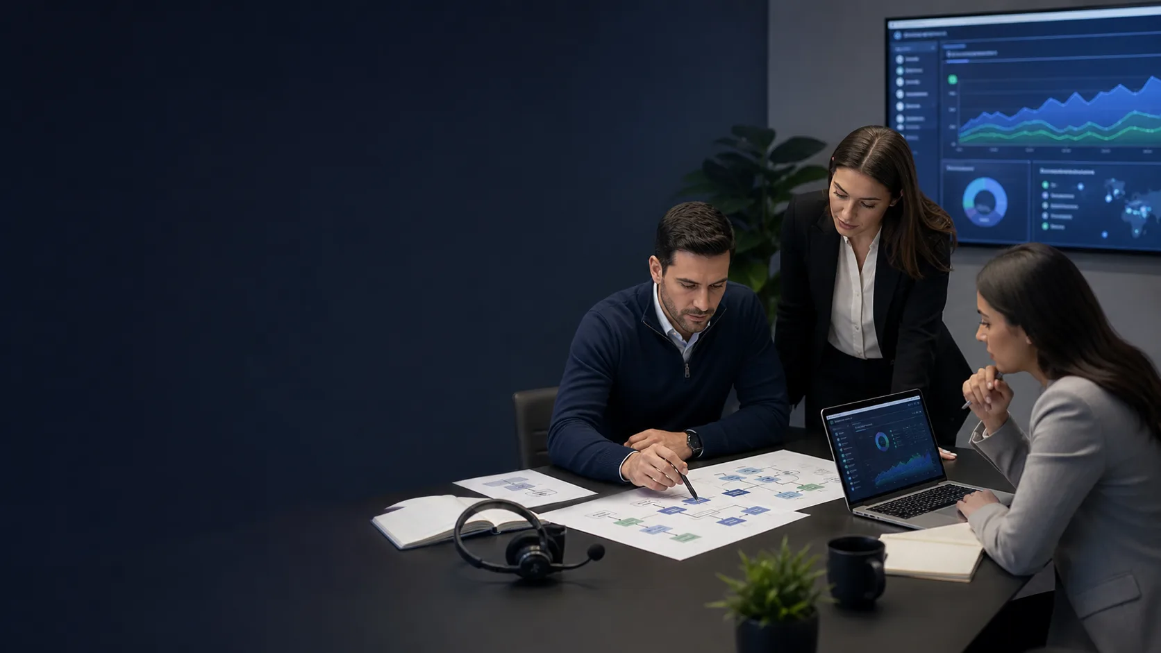 Insurance agency live transfer planning